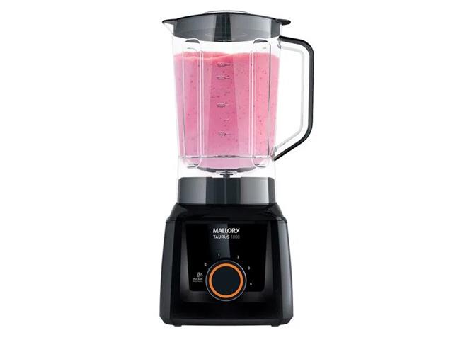 Liquidificador 4 Velocidade Mallory Taurus Preto 900W 110V - 2
