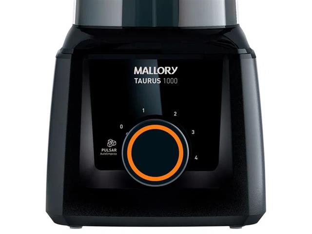 Liquidificador 4 Velocidade Mallory Taurus Preto 900W 110V - 4