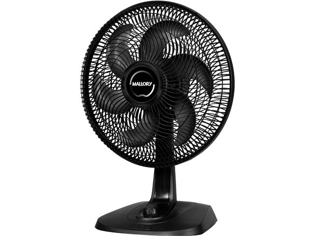 Ventilador Mallory Turbo Fresh Preto 40cm 110V - 1