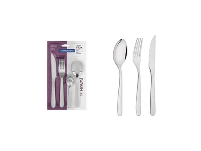 Juego de Cubiertos Acero de 16 piezas Tramontina Havaí