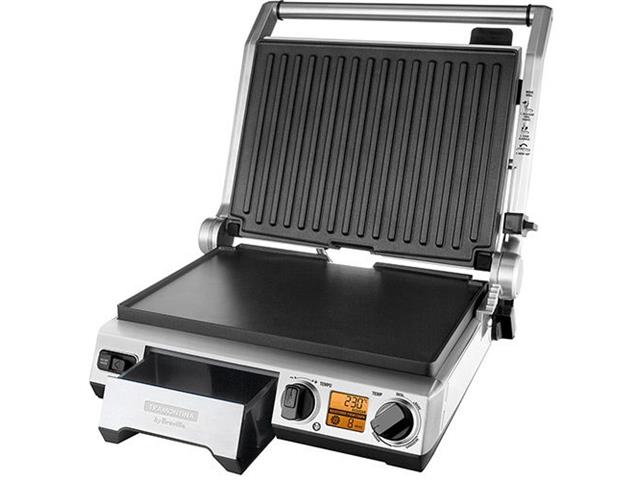 Grill Elétrico Tramontina by Breville Smart Aço Inox