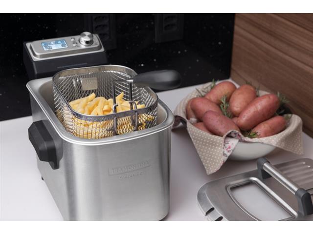 Fritadeira Elétrica Tramontina Breville Smart Aço Inox 220V - 4