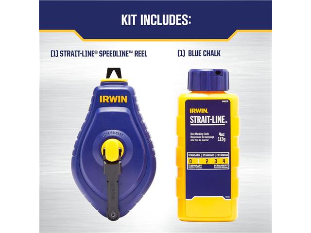 Jogo Carretel De Linha + Giz Azul - Speedline Iw - 1