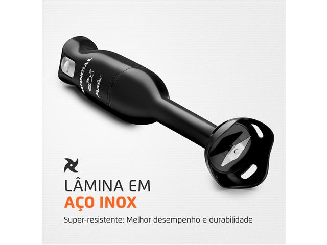 Mixer Pratic Mondial Preto 200W 110V M-15-B - 1