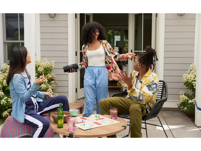 Caixa de Som Wi-Fi e Bluetooth JBL Charge 5 Black JBLCHARGE5WIFIBLK - 6