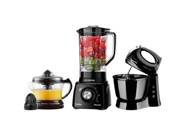 Kit Especial Mondial Batedeira Espremedor Liqu...