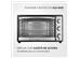 Forno Elétrico 52L Grand Family II Mondial Preto/Inox 1800W  FR-52 - 5