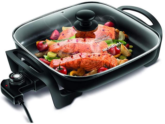 Panela Elétrica Multicook Premium Mondial Preto 1200W  PE-49 - 2