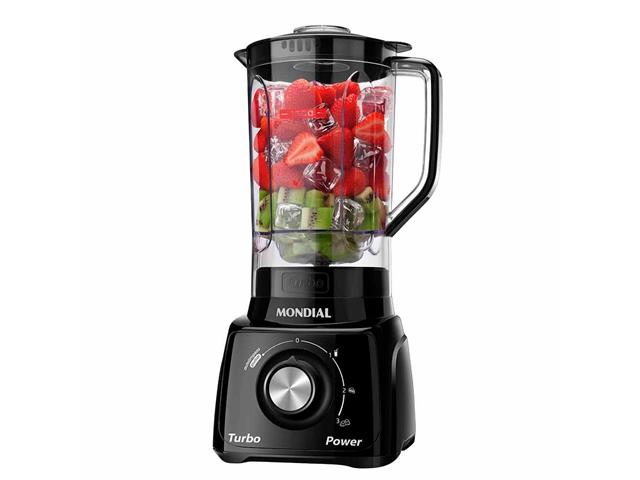 Kit Especial Mondial Batedeira Espremedor Liquidificador Preto 110V - 1