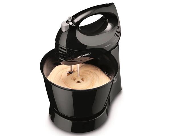 Kit Especial Mondial Batedeira Espremedor Liquidificador Preto 110V - 3