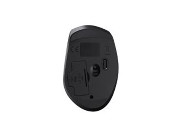 Mouse Sem Fio Multi Ms400 1600Dpi 6 Botões Design Preto
