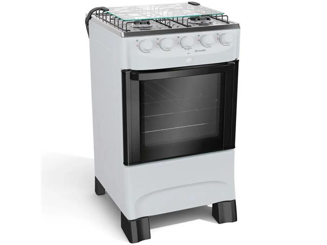 Fogão Mueller 4 bocas Branco com acendimento automático MFI4BB - 1