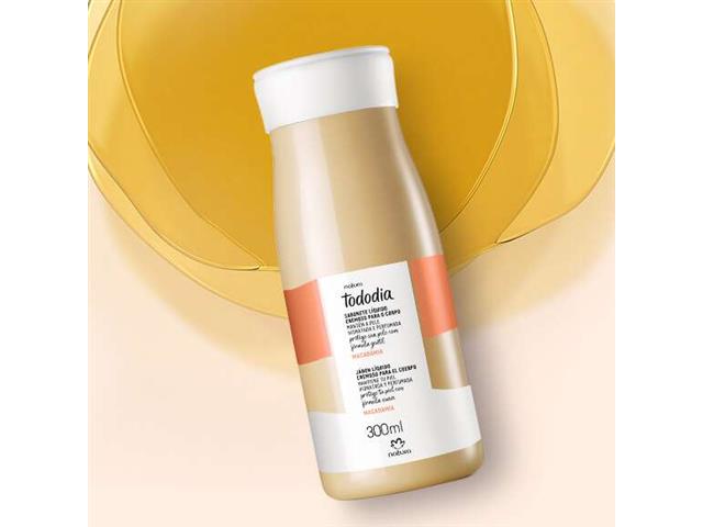 Sabonete Líquido Cremoso para o Corpo Natura TodoDia Macadâmia 300ML - 1