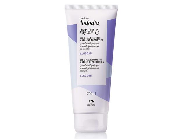 Creme Desodorante Nutritivo para o Corpo Natura TodoDia Algodão 200ML
