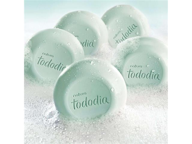 Sabonetes em Barra Natura Flor de Lis 5 Unidades de 90g - 1