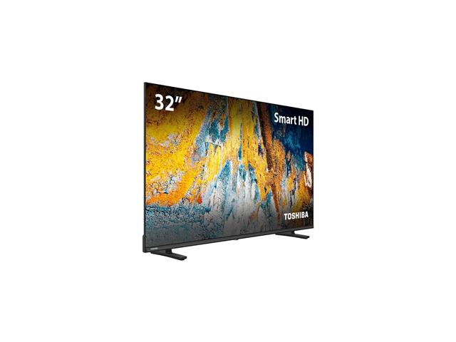 Smart TV QLED 32'' HD Toshiba 32V35LS VIDAA 2 HDMI 2 USB Wi-Fi TB016M - 1