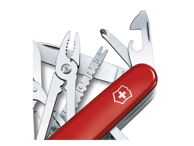 Navaja Swiss Champ color Rojo Victorinox