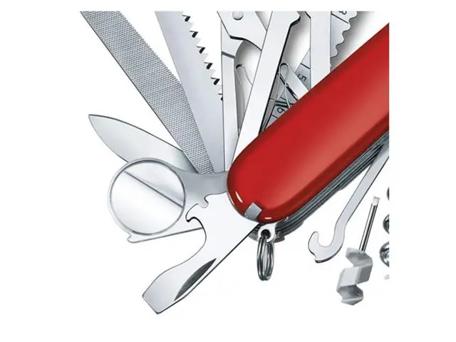 Navaja Swiss Champ color Rojo Victorinox