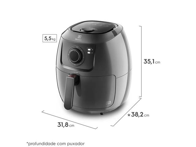 Air Fryer Electrolux 5L Grafite Family Efficient EAF50 220V - 1