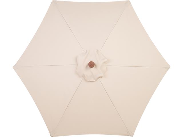 Ombrelone Tramontina em Madeira e Poliéster Bege sem Base 2,7 m - 1