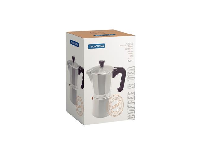 Cafeteira Expresso Italiana Tramontina em Alumínio 320 ml - 1