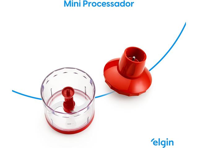 Mixer Power Inox 3 em 1 Elgin Vermelho 600W - 4