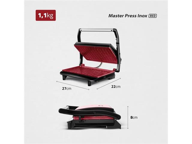 Press Grill Mondial Red Ceramic PG-01-RC Vermelho 110V - 6