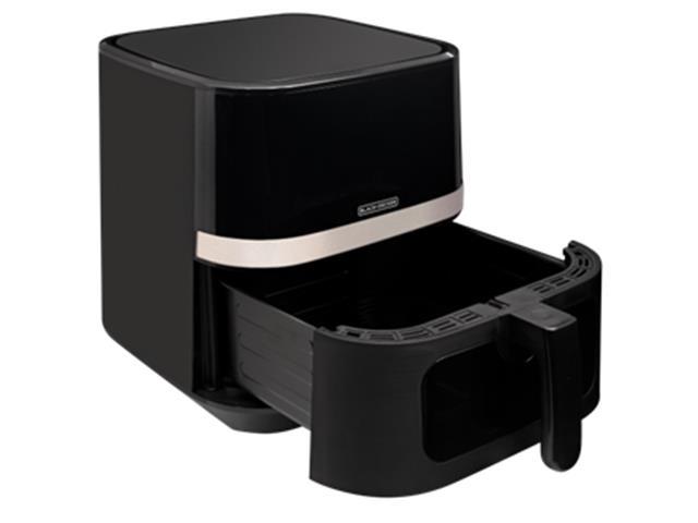 Air Fryer Digital Visor Frontal Black&Decker Gourmand Gris 1700W 220V - 1