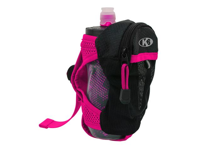 Botella de Agua K6 + Bolso de Mano Fucsia