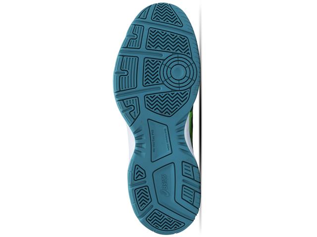 Tênis Asics Gel-Backhand Gris Blue/Safety Yellow Fem Tam 39 - 3