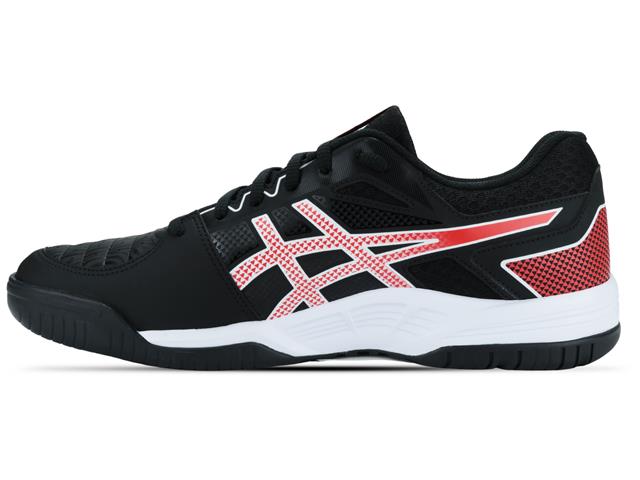 Tênis Asics Gel-Backhand Black/Electric Red Masc - 1