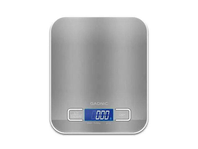 Balança de Cozinha Digital até 10KG Alta Precisão Gadnic