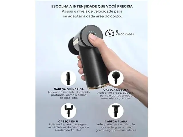 Pistola Massageadora Gadnic Portátil - 3
