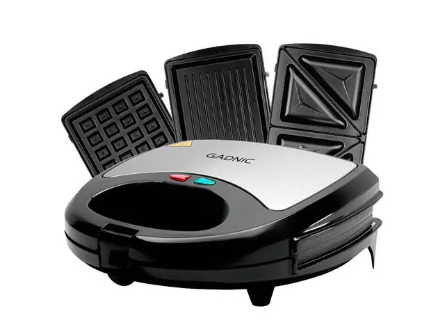 Sanduicheira Grill 3 em 1 Gadnic