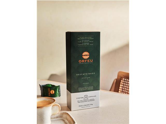 Café Orfeu em Cápsulas Descafeinado 10 Unidades para Nespresso - 4