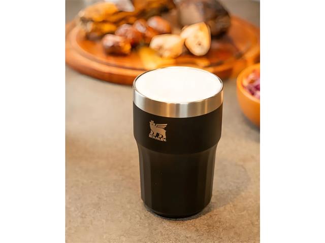 Copo Térmico Stanley Happy Hour Tumbler Foundry Black 384ML - 6