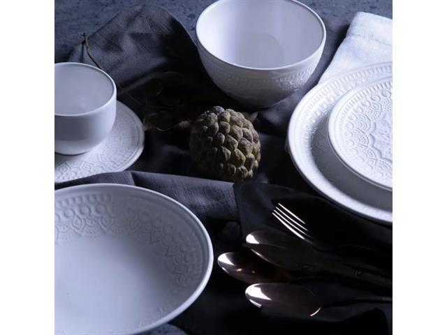 Aparelho de Jantar 20 Peças Porto Brasil Agra Branco - 4