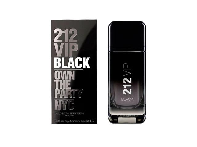 Perfume 212 VIP Black Carolina Herrera Hombre 100 ml