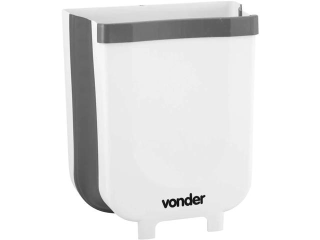 Lixeira Dobrável Vonder 9 Litros