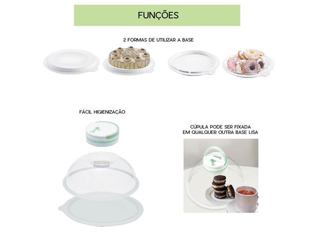 Porta Bolo Alimentos Hermético Auto Vaccum 6,5 Litros - 3