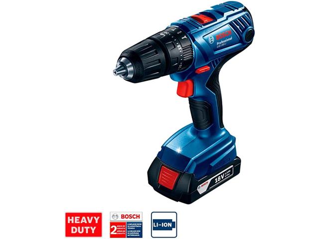 Parafusadeira Furadeira de Impacto Bosch GSB 180-LI, 18V SB - 1