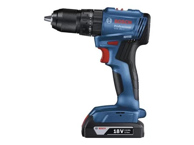 Furadeira Parafusadeira Impacto 18V Bosch GSB185LI-2BX Sem Fio - 4