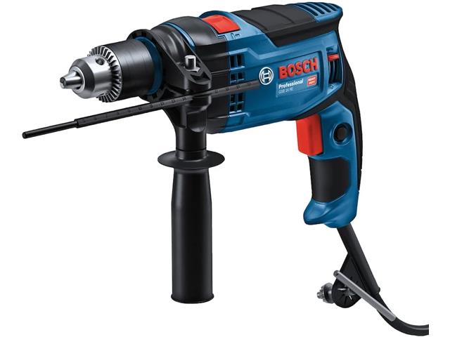 Furadeira de Impacto Bosch GSB 16 RE 850W com Maleta 110V - 1