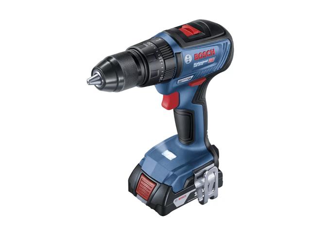 Parafusadeira Furadeira Impacto Brushless Bosch GSB 18V-50-1B - 1