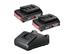 Kit de 2 Baterias GBA 18V 2Ah + Carregador Bosch GAL 18V-20 Bivolt - 0