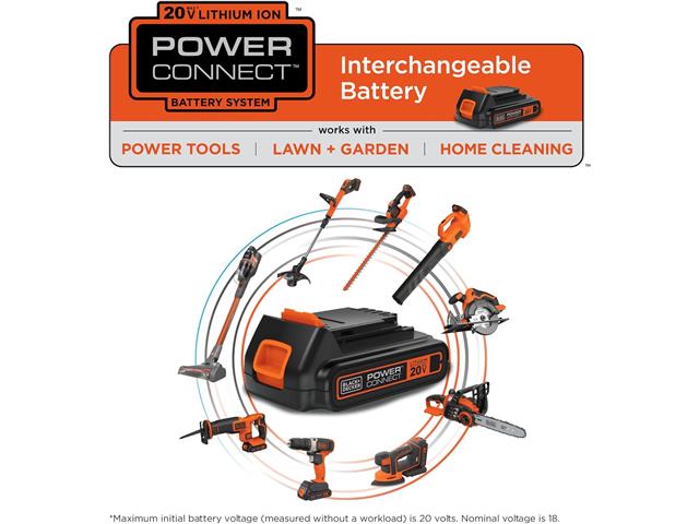 Bateria Black&Decker 20V Max* (1,5Ah) Íon De Lítio - 4