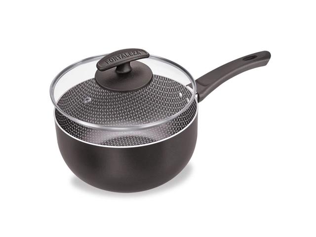 Conjunto 6 Peças Fortaleza Gran Chef com Tampa Vidro Black - 2