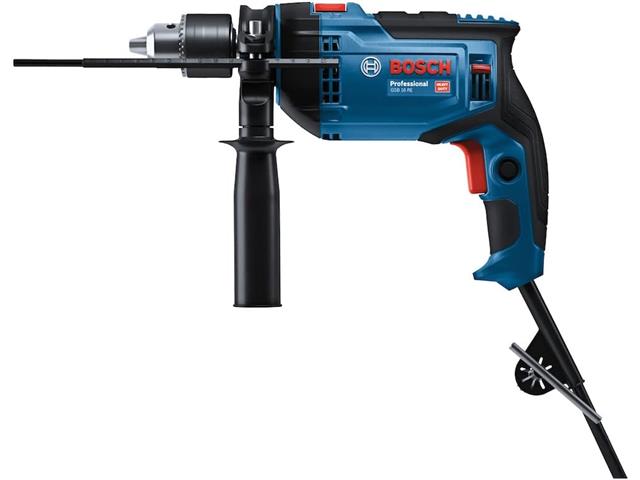 Furadeira de Impacto Bosch GSB 16 RE 850W com Maleta - 2