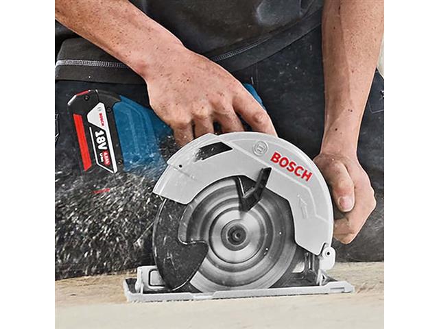 Serra circular à bateria Bosch GKS 18V-57, 18V SB, com disco - 4