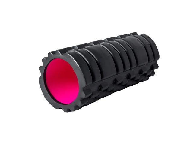 Rolo de Liberação Miofascial Rígido Preto e Rosa Acte Sports T141-R - 1